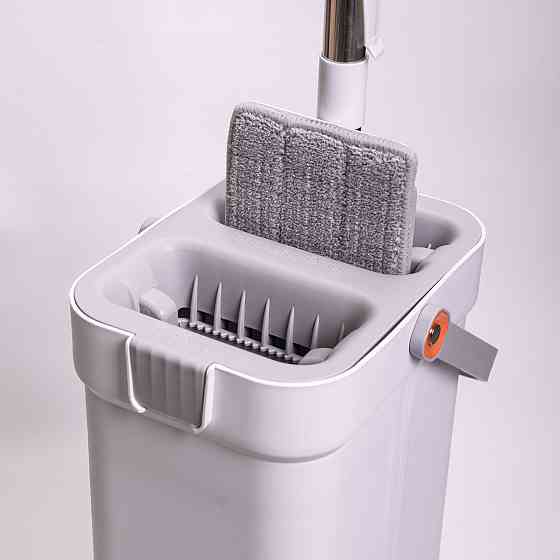 Компактний набір для прибирання з плоскою шваброю Київ