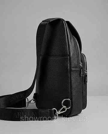 Мужская сумка на грудь (слинг), бананка Armani (2324-9) LUX Киев