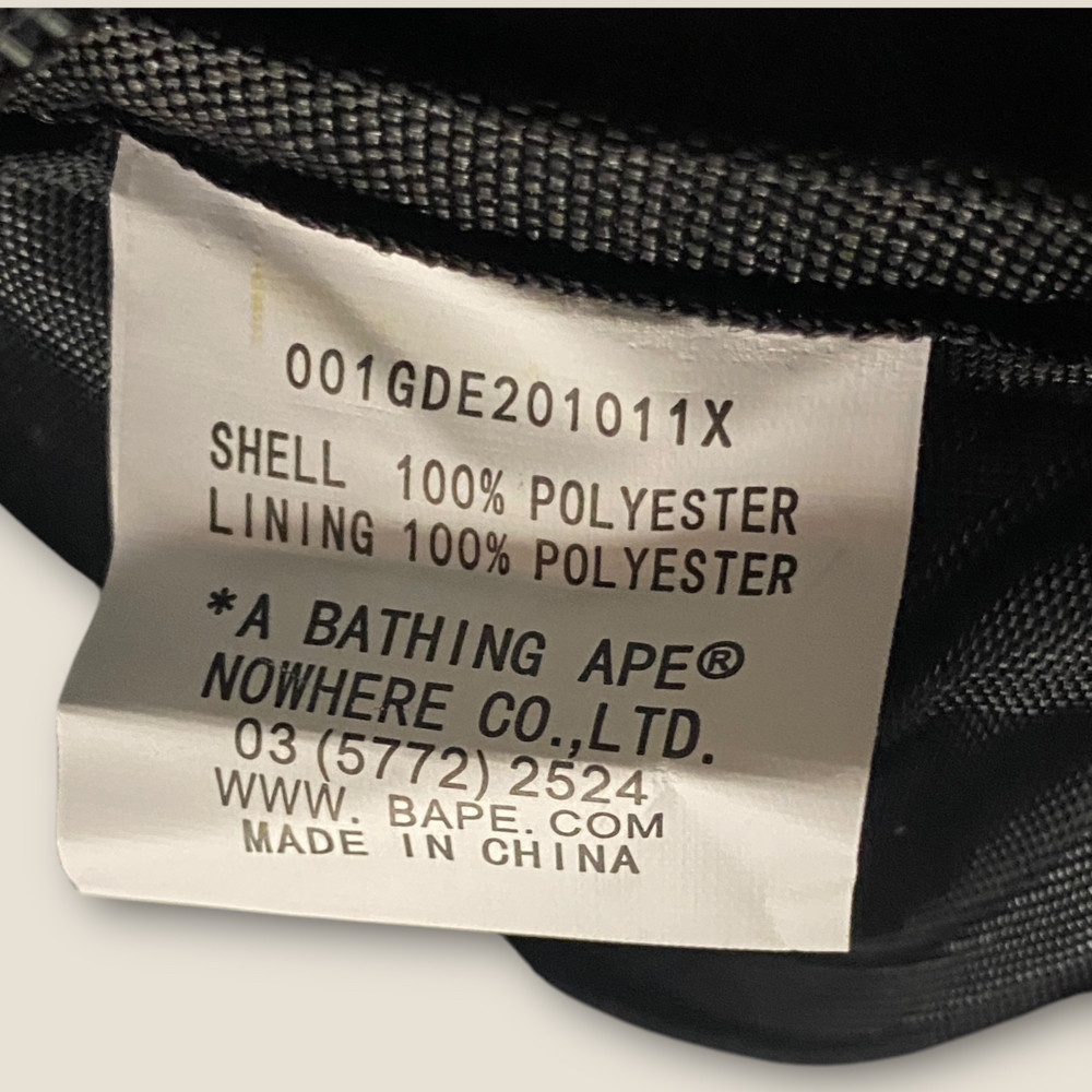 Сумка через плече Bape 16/12/8 чорний Запоріжжя - фото 5