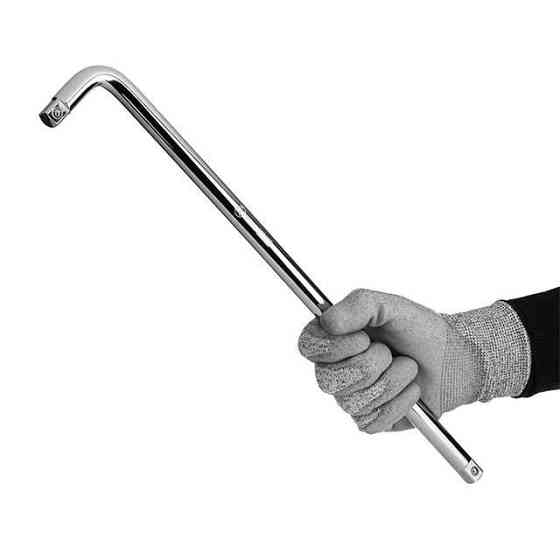 Вороток L-подібний INTERTOOL ET-1027 – 1/2", 400 мм, Cr-V, STORM Львів