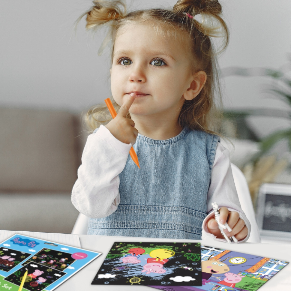 Набір гравюр Peppa Pig "Веселі розваги" Dodo 200185 Вінниця - фото 6