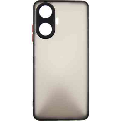 Чехол для мобильного телефона Dengos Matte Realme C55 (black) (DG-TPU-MATT-123) Винница