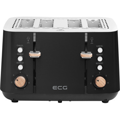 Тостер ECG ST 4768 Timber Black Винница - изображение 8