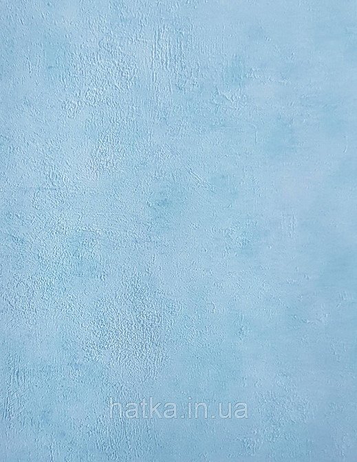 Обои виниловые на флизелине Caselio 0.53х10 Beton 2 под штукатурку под бетон голубые небесные матовые Киев - изображение 1