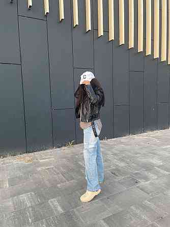 Куртка косуха жіноча весна/осінь Чорний 42 Харків