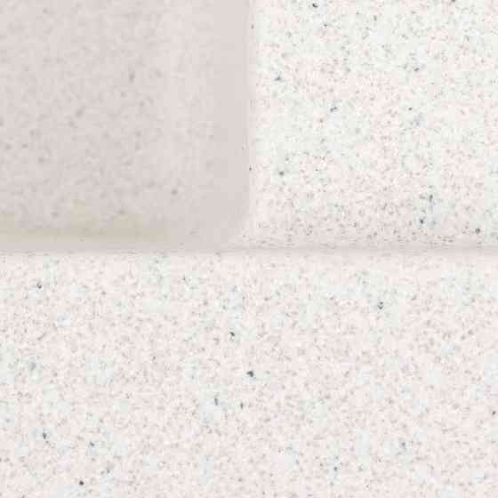 Гранітна мийка для кухні VALESO LOTOS 6550 матова Біла в крапку Коломыя