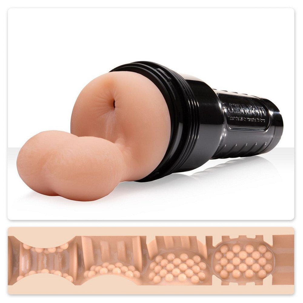 Мастурбатор-попка Fleshlight FleshSack з мошонкою Sex Aura Київ - фото 2