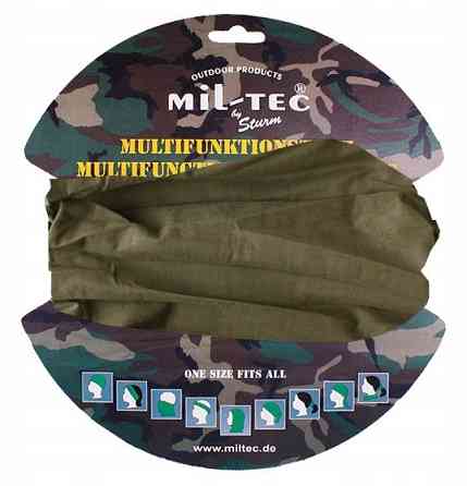 Многофункциональный Универсальный Шарф (Бафф) Mil-Tec от Sturm (12216001) Olive Нововолынск