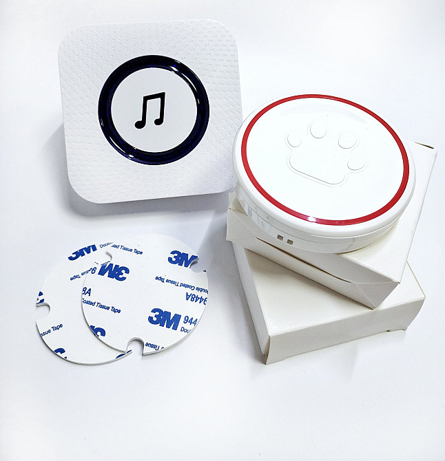 Безпровідний водонепроникний дзвінок для домашніх тварин Daytech Луцьк - фото 1