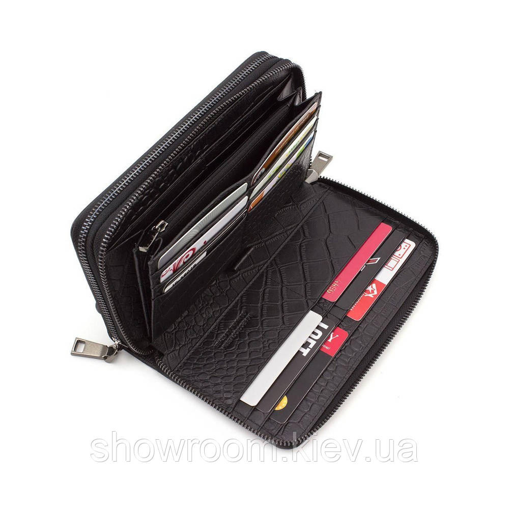 Чоловічий шкіряний клатч на два відділення Marco Coverna (0259) Київ - фото 7