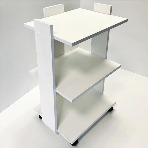 Етажерка для ванної на коліщатах "Астра" зефір Миколаїв - фото 1