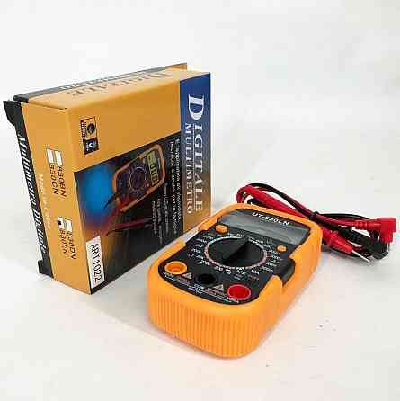 Універсальний вимірювальний прилад для струму DT-830 LN, Тестер напруги для електриків QM-97 Львів