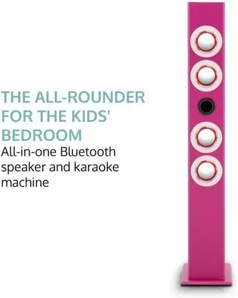 Аудіосистема башта колонка Auna Tallgirl з функцією караоке, USB, AUX, Radio FM, Bluetooth з Німеччини Дніпро