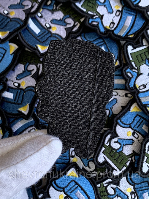 Шеврон СУПЕР КОТИК (Форма контурная. На липучке) Размер 8x6см Киев - изображение 7