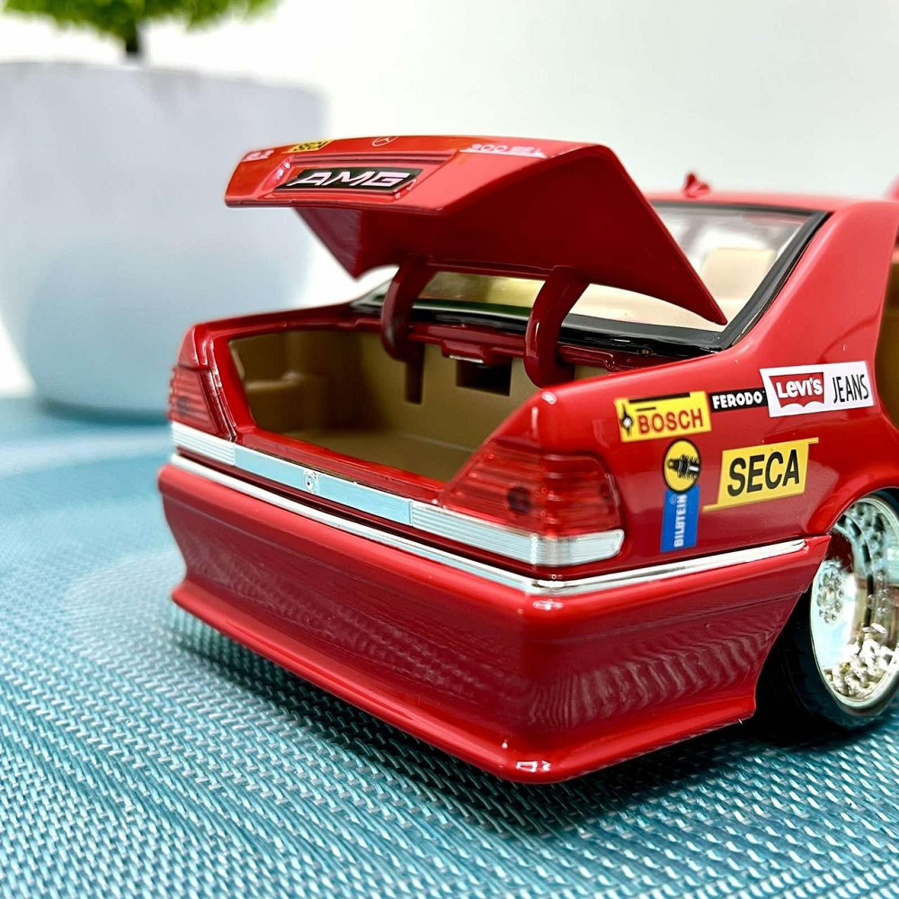 Машинка Авто Експерт Mercedes-Benz S-Class W140 металопластикова 1:24 звук світло інерція відчиняються двері капот багажник Чернигов - изображение 8