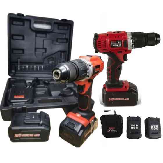 Самый надежный шуруповерт, Дрель-шуруповерт с множеством насадок, Аккумуляторный надежный шуруповерт GO-54 Львов