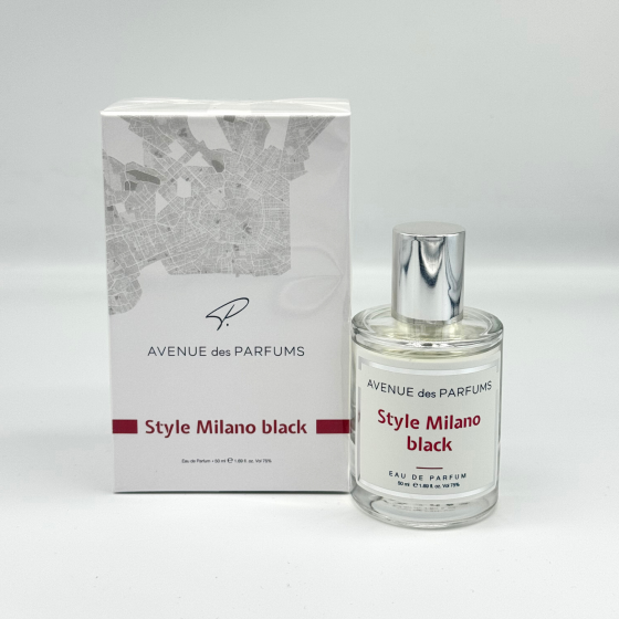 Парфумована вода Style Milano black Avenue des Parfums 50 мл Вінниця