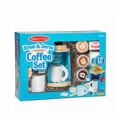 Игровой набор Melissa&Doug деревянный "Кофейный сервиз" (MD19842) Винница