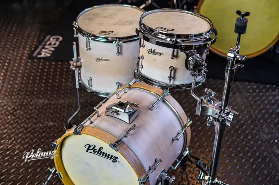 Ударная установка  Polmuz Maple Model 1 - 16/10/14 Satin White Fade Киев