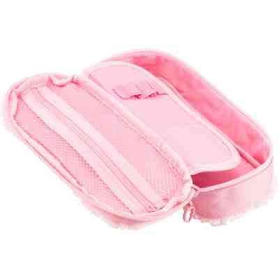 Пенал Cool For School сумка пухнастий з аплікацією Cool For School 1 відділення Рожевий (7471-pink) Вінниця