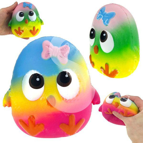 Игрушка антистресс сквиши Цыпленок набор 12 шт Киев - изображение 1