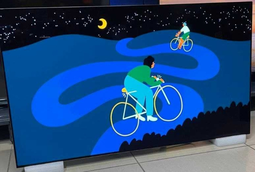 Телевизор Безрамный: 55