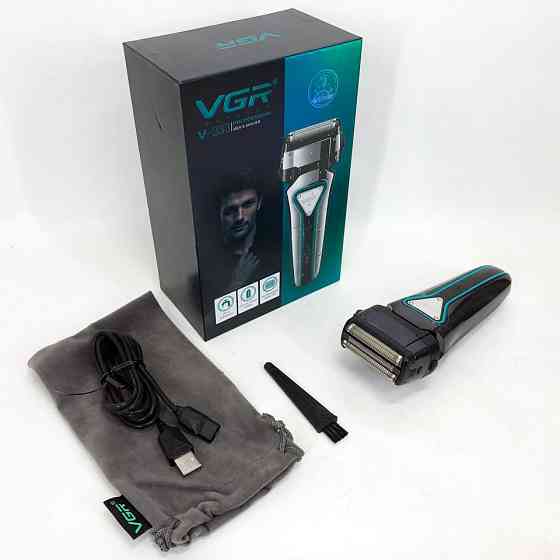 Портативна електробритва для бороди, Акумуляторна бритва для стрижки волосся та бороди AC-86 Івано-Франківськ