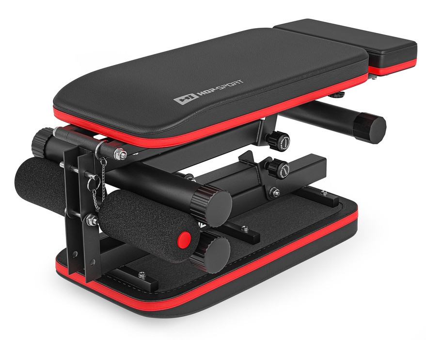 Набір Hop-Sport Premium 59кг з лавою HS-2040 HB та штангою Киев - изображение 6