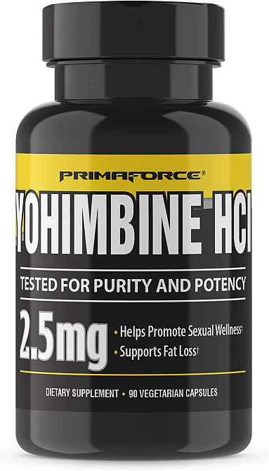Жиросжигатель PrimaForce Yohimbine HCl 2,5 mg 90 caps Луцк - изображение 1