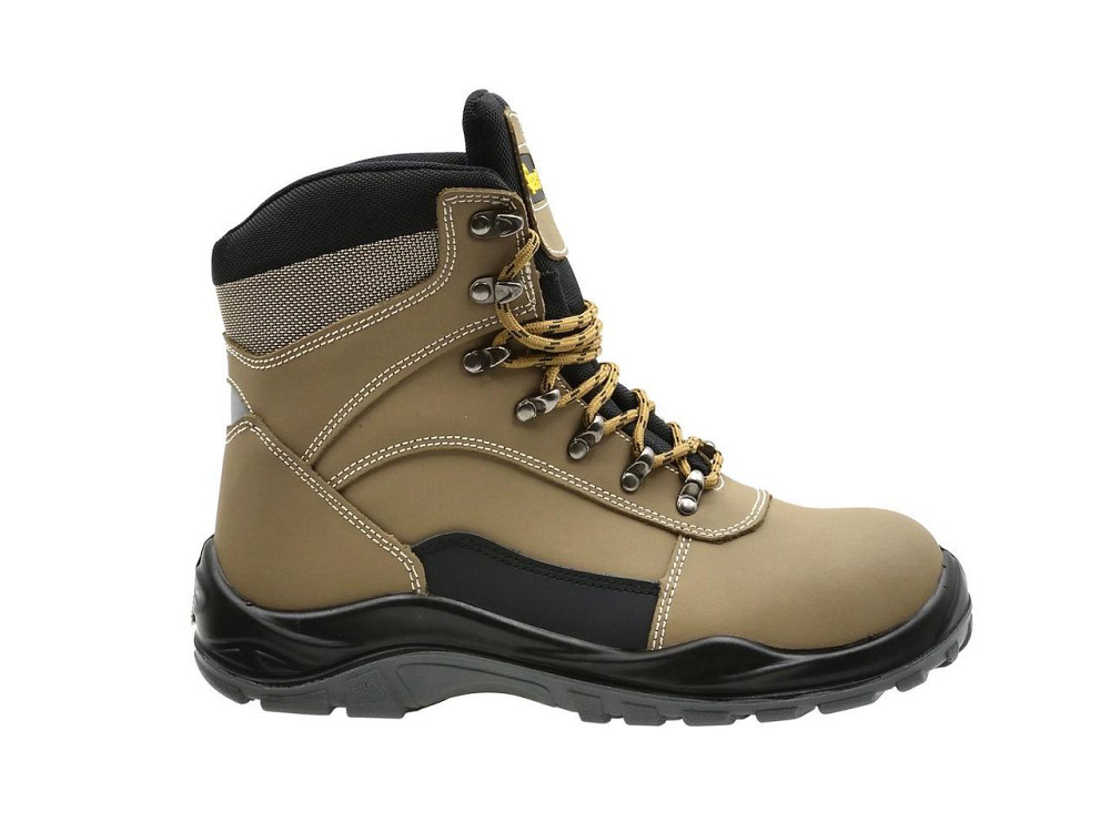 Робочі Гомілкові черевики (берці, боти) "GeKo" нубукові з металевими носком і підошвою (S3 SRC) Київ - фото 4