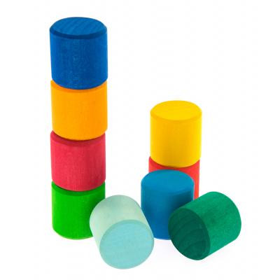 Конструктор Nic деревянный Разноцветный ролик (NIC523347) Вінниця - фото 6