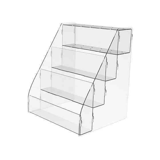 Товарна гірка EKOSTAR на 3 полиці утримувачем для цукерок 205х184х255 Київ