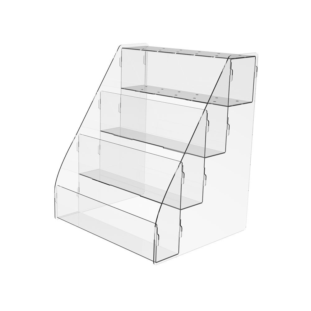 Товарна гірка EKOSTAR на 3 полиці утримувачем для цукерок 205х184х255 Київ - фото 1