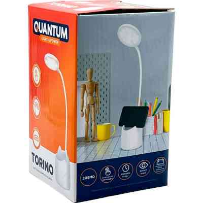 Настільна лампа Quantum TORINO LED з USB (QM-TL1010) Вінниця