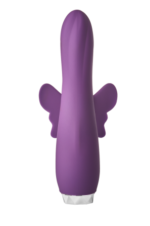 Вибратор-кролик в виде Бабочки Dream Toys Flirts Butterfly, фиолетовый, 17 х 3 см Sex Aura Киев