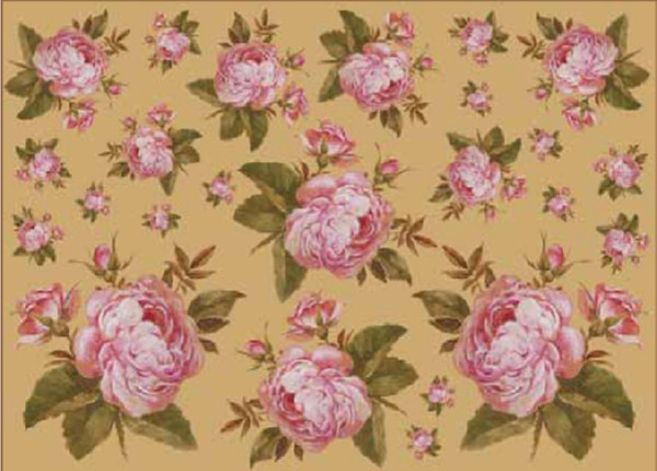 Папір для декупажу "Рожеві троянди" 30,8*44см 45г/м2 69201556, шт Київ - фото 1