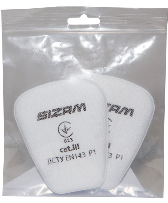 Sizam комплект передфільтрів для респіратора напівмаски Profiltr 6013 Р1, арт. 35101 Рівне - фото 4