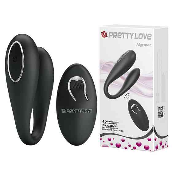 Вібратор для пар - Pretty Love Algernon Stimulator Black Sex Aura Київ
