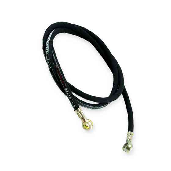 Трубка давления Т-150 КПП (L=2,0м болт 14мм штуцер, штуцер) низкого Мукачево