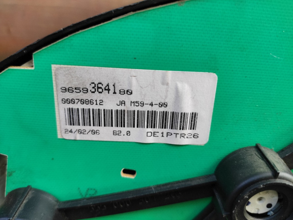Панель приладів (спідометр) Citroen Berlingo 2003-2008 (9659364180) Ковель - изображение 3