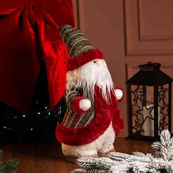 Yiwu Новорічна фігурка Скандинавський Санта 21×20×53 (см) Червоний CR-4-8 Коломыя