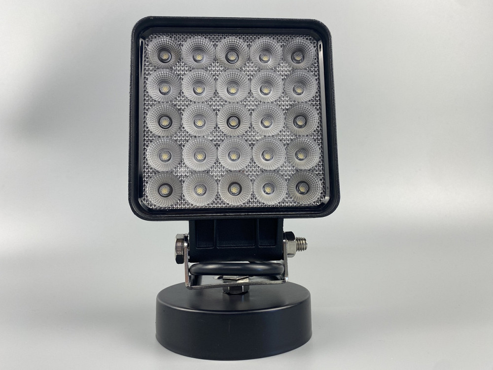 Фара LED квадратна 25 Led chip 12/24V. Широкий промінь. Світло 6500К, IP67.Позадушний клапан, від запотівання Мукачево - фото 5