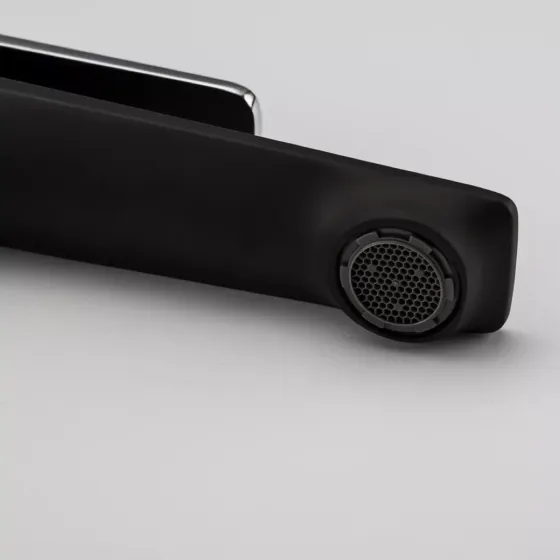 Змішувач для раковини високий Frap F1057-2 чорний/хром Київ