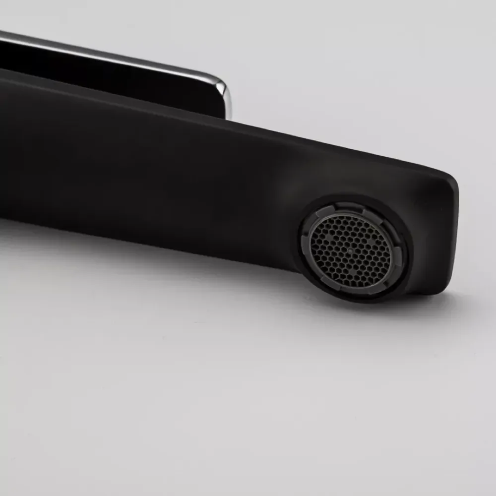 Смеситель для раковины высоки Frap F1057-2 черный/хром Киев - изображение 4