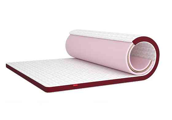 Матрац MatroLuxe Flip Granat Roll 160x200 Біло-червоний Київ