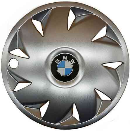 Автомобільні модельні ковпаки R14 BMW 210 4шт, SJS, сріблясті Київ