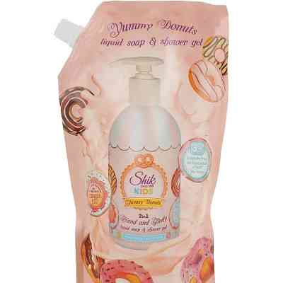 Детское мыло Shik kids Yummy Donuts дой-пак 500 мл (4823107601798) Винница