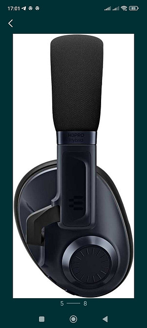 Игровая Гарнитура Sennheiser EPOS H3PRO Hybrid Black Киев - изображение 4