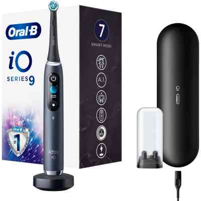 Електрична зубна щітка Oral-B IOM9.1B2.2AD Black Onyx Вінниця