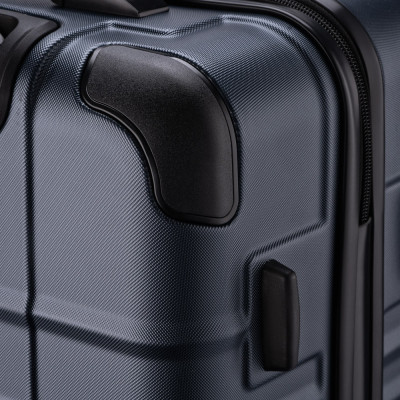 Чемодан Wenger Amplar, середня, пластик, 4 колеса, синя (653147) Винница - изображение 6